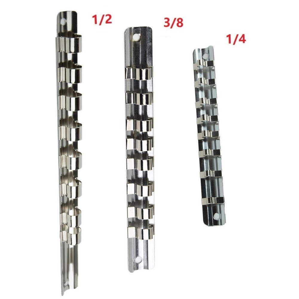 Workshop Tools Store - 1Pc Socket Rack Holder 1/4 3/8