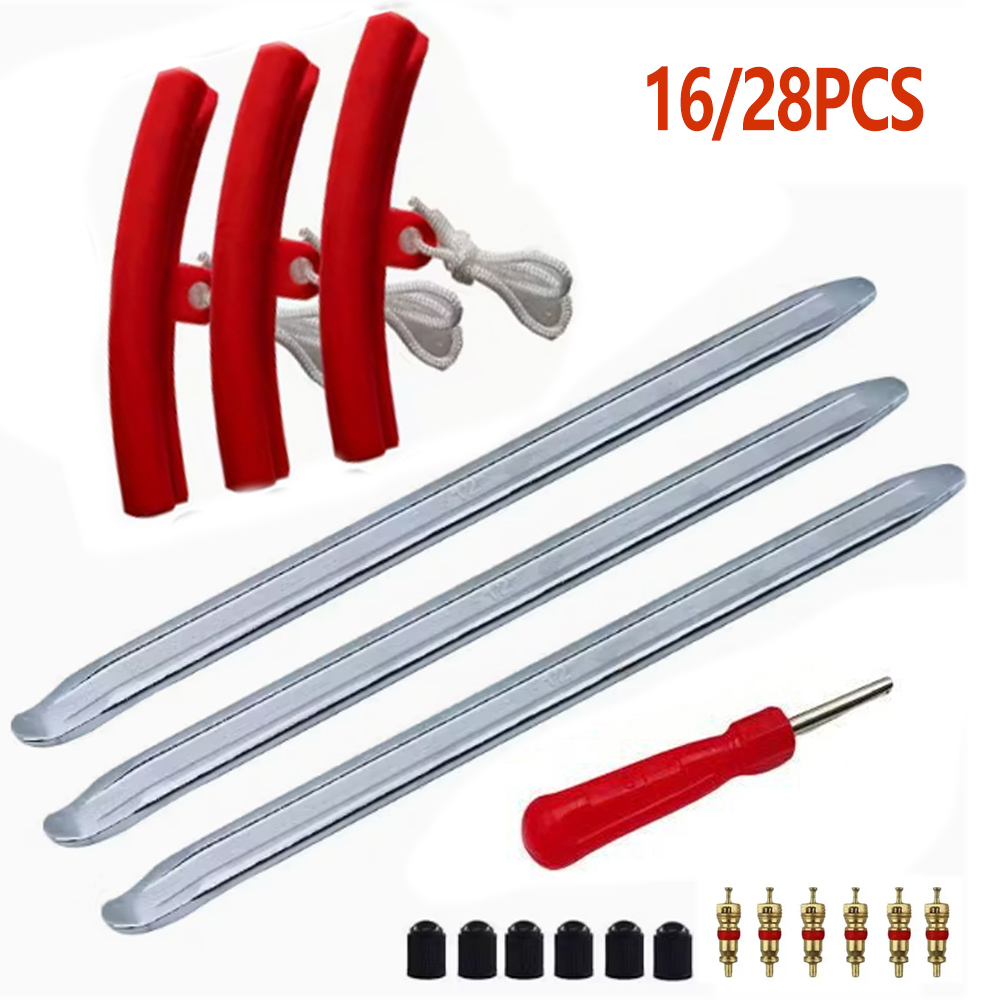 Maintenance Workshop Tools - 16/28Pcs Tire Repair Tool Set with