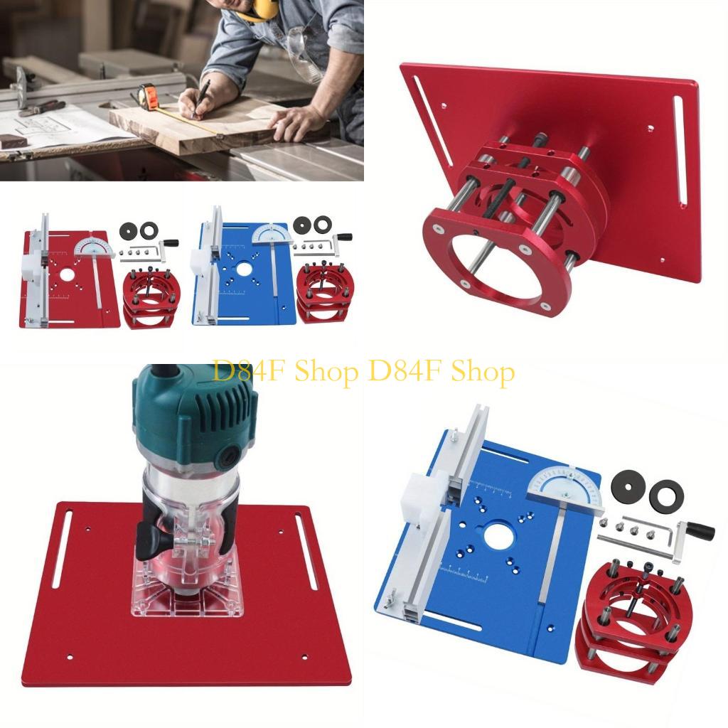 Router Table Insert - D84F Router Lift and Woodworking Router