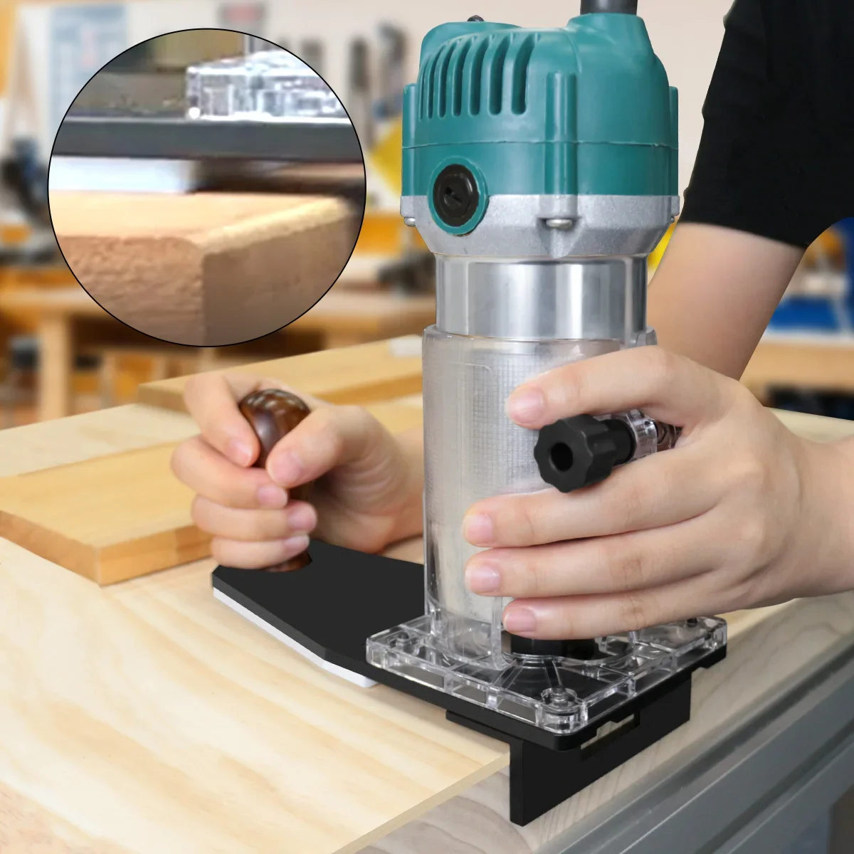 Router Table Insert - Edge Forming Router Base - Woodworking
