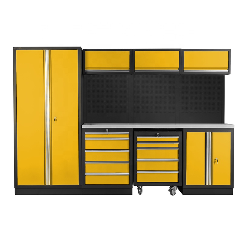 Workshop Tools Trolley - Heavy Duty Metal Tool Cabinet Trolley,
