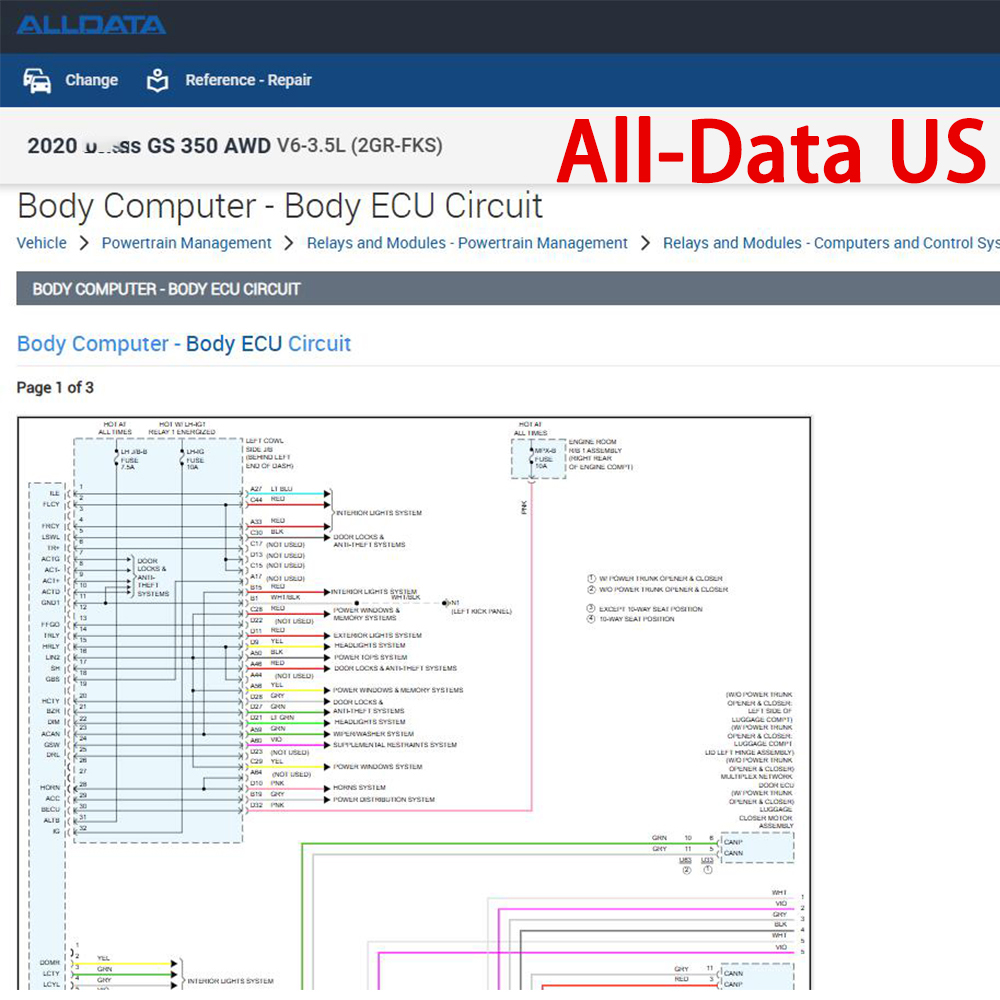 2026 Alldata Online Software A - Workshop Tools Diagram 评论和价格