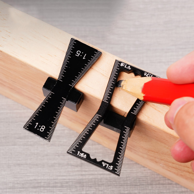 2Pcs Dovetail Marker Guide, Do - Dovetail Marking Guide 评论和价格