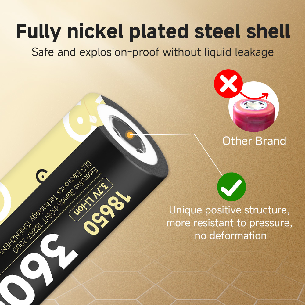 DLGpower Original 18650 Batter - Tools Vape 评论和价格