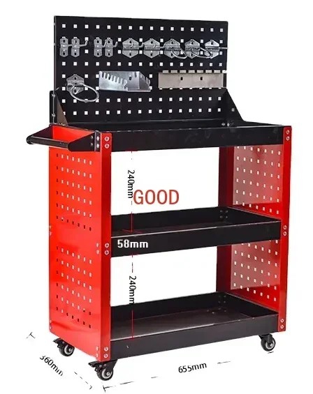 tool cart with back board work - Workshop Tools Board 评论和价格