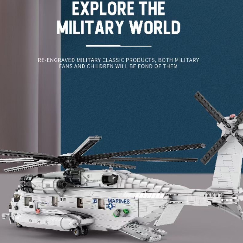 Military Aircraft CH-53 Transp - Hand Plane Block 评论和价格