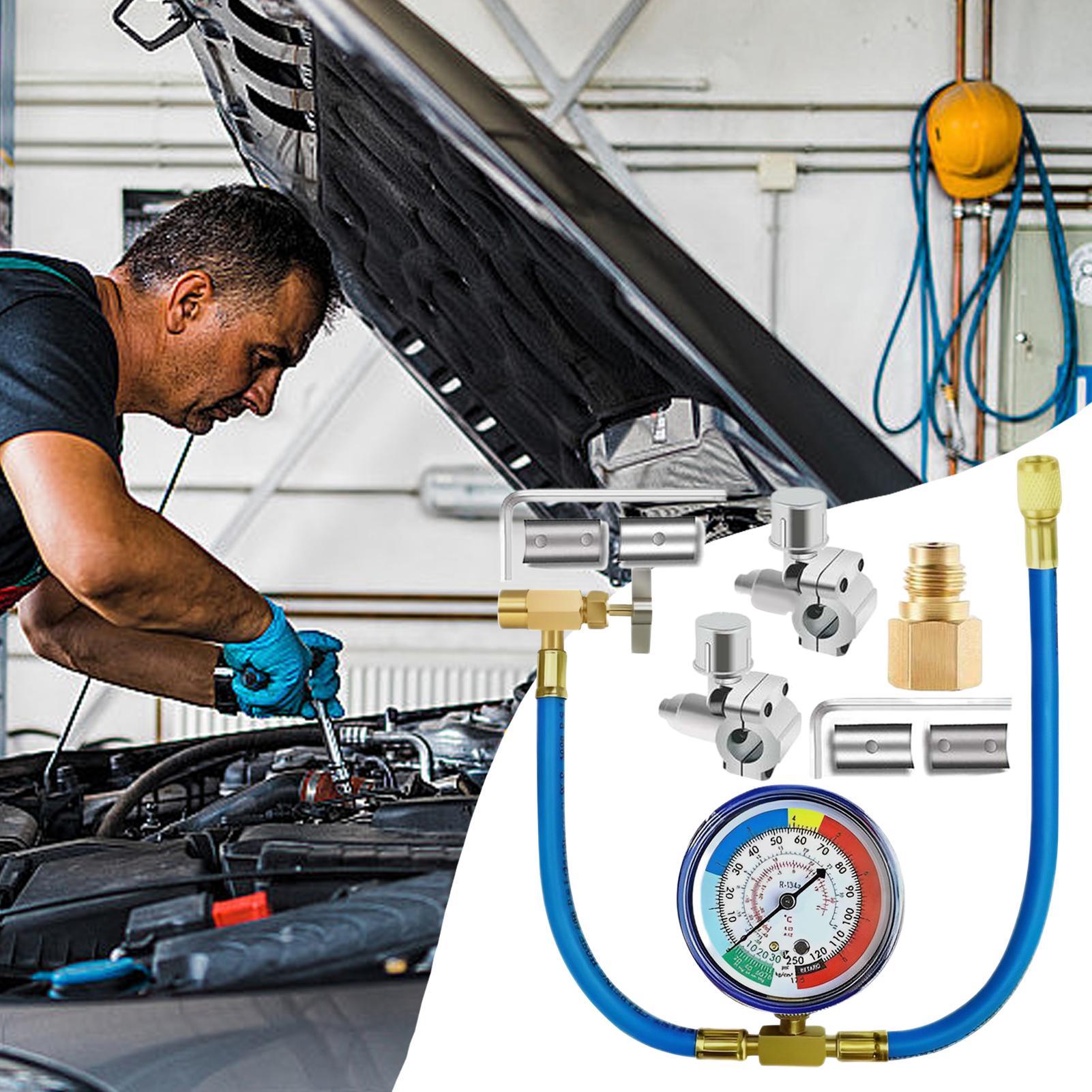 R134A Refrigerant Recharge Kit - Maintenance Workshop Tools 评论和价格
