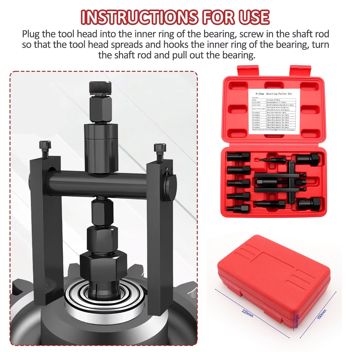 10PCS/Set Motorcycle Bearing P - Maintenance Workshop Tools 评论和价格