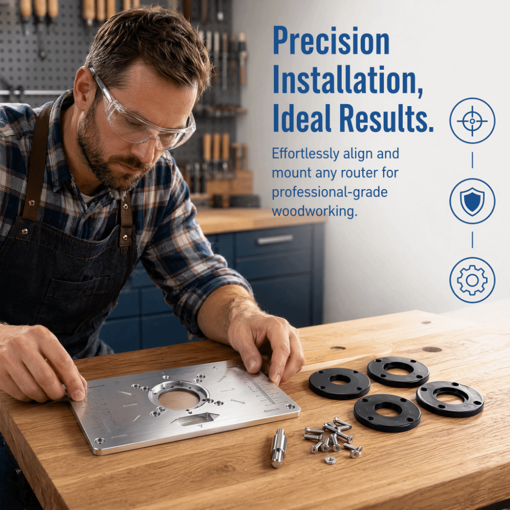 Aluminum Alloy Router Table In - Router Table Insert 评论和价格