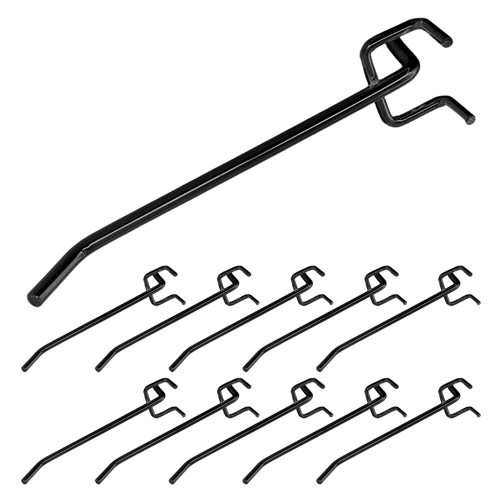 30Pcs Metal Pegboard Hooks Hea - Workshop Tools Store 评论和价格