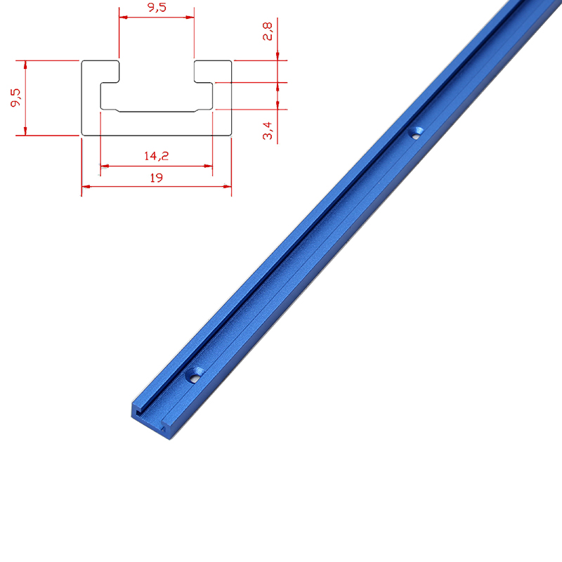 1Pc 19/30/45/75Type T-tracks T - Router Table Insert 评论和价格
