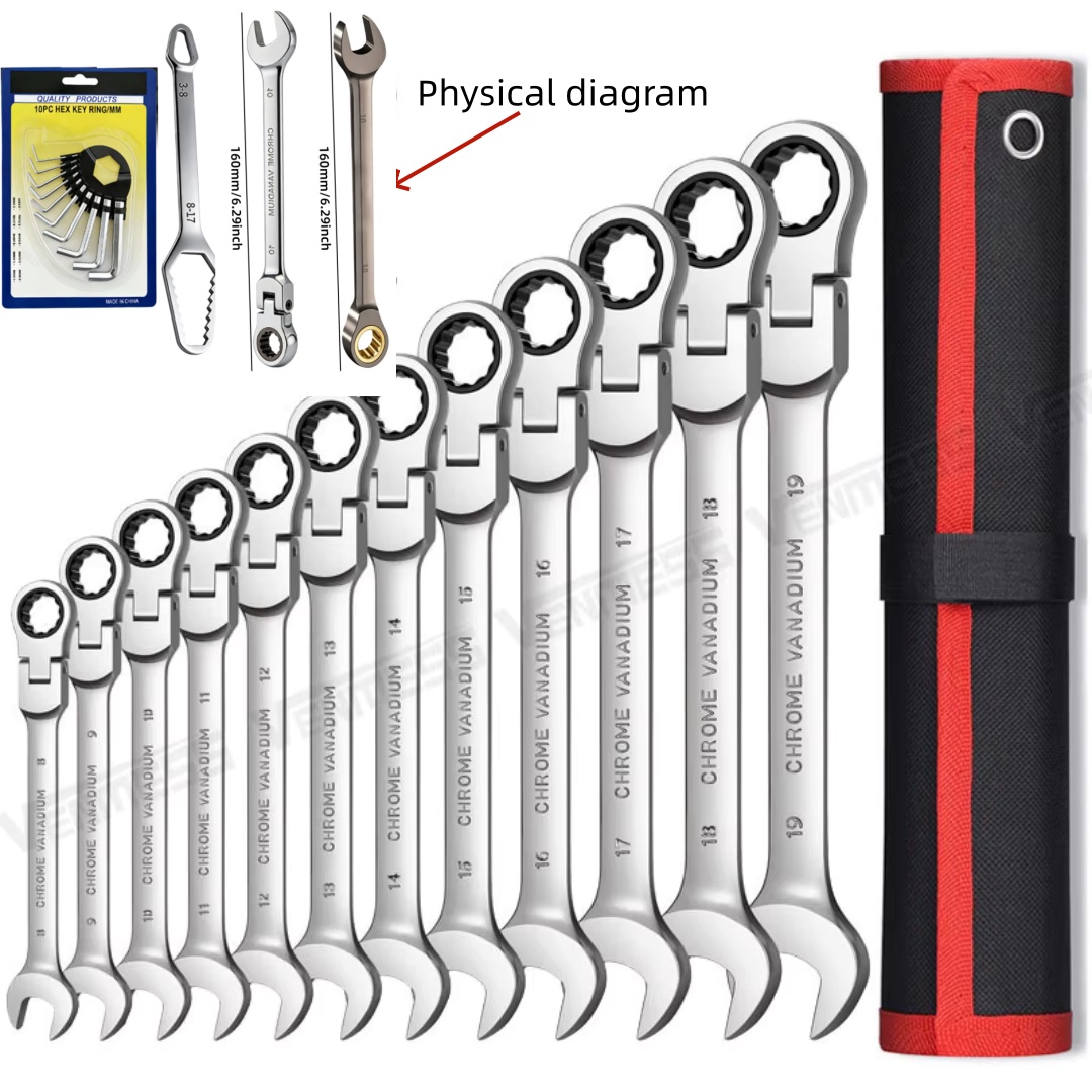 13PC Set with Swivel Ratchet W - Maintenance Workshop Tools 评论和价格
