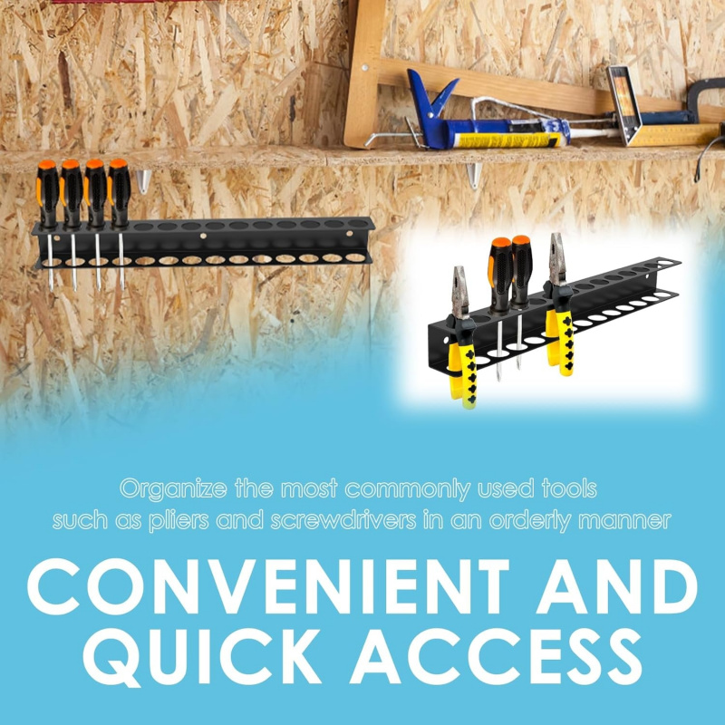 14Wall-mounted anti-rust tool  - Workshop Tools Board 评论和价格