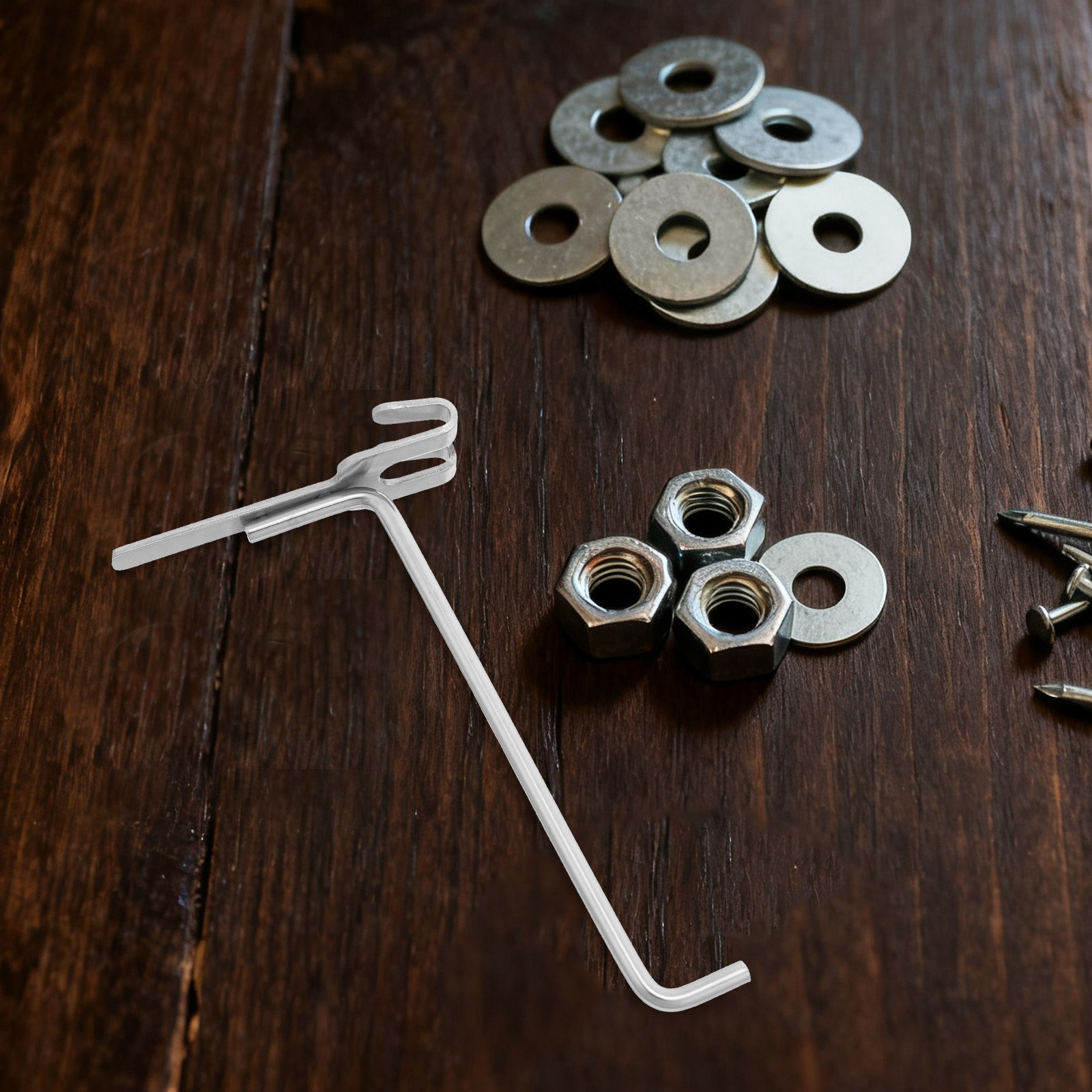 6Pcs Stainless Steel Pegboard  - Workshop Tools Board 评论和价格
