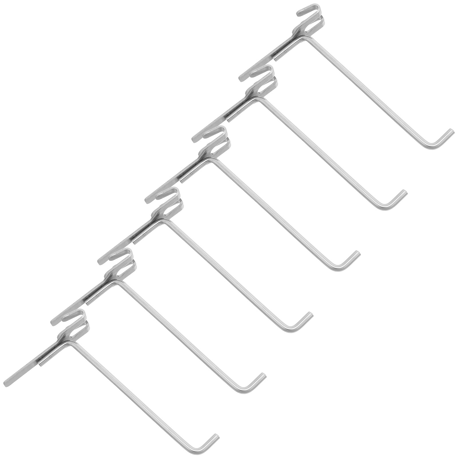 6Pcs Stainless Steel Pegboard  - Workshop Tools Board 评论和价格