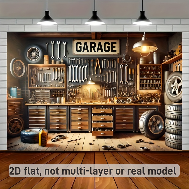 Garage Tools Workshop Realisti - Workshop Tools Photos 评论和价格
