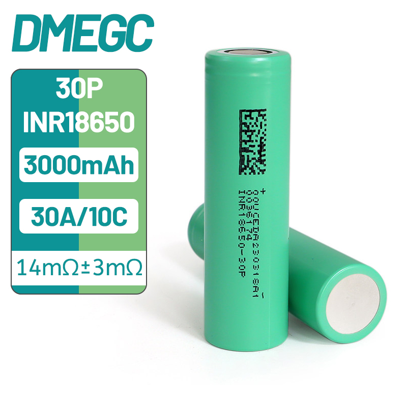 10PCS DMEGC 30P INR18650 3000m - Tools Vape 评论和价格