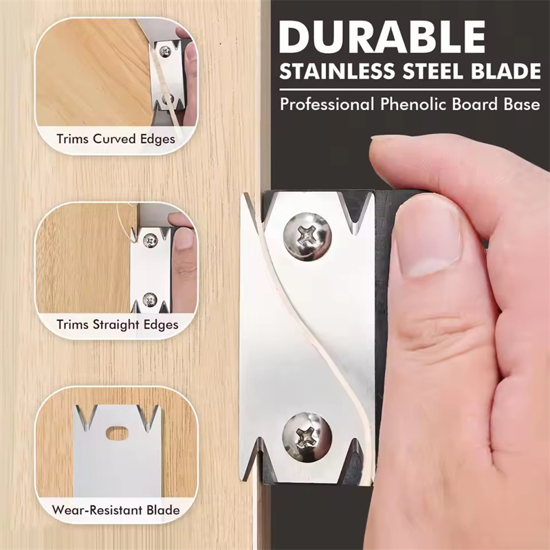 1pc Metal Edge Banding Trimmer - Hand Plane Block 评论和价格
