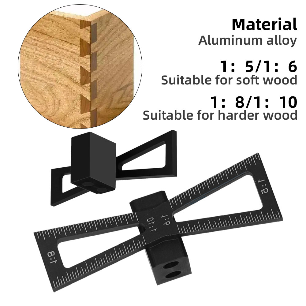 Woodworking Dovetail Marker Al - Dovetail Marking Guide 评论和价格