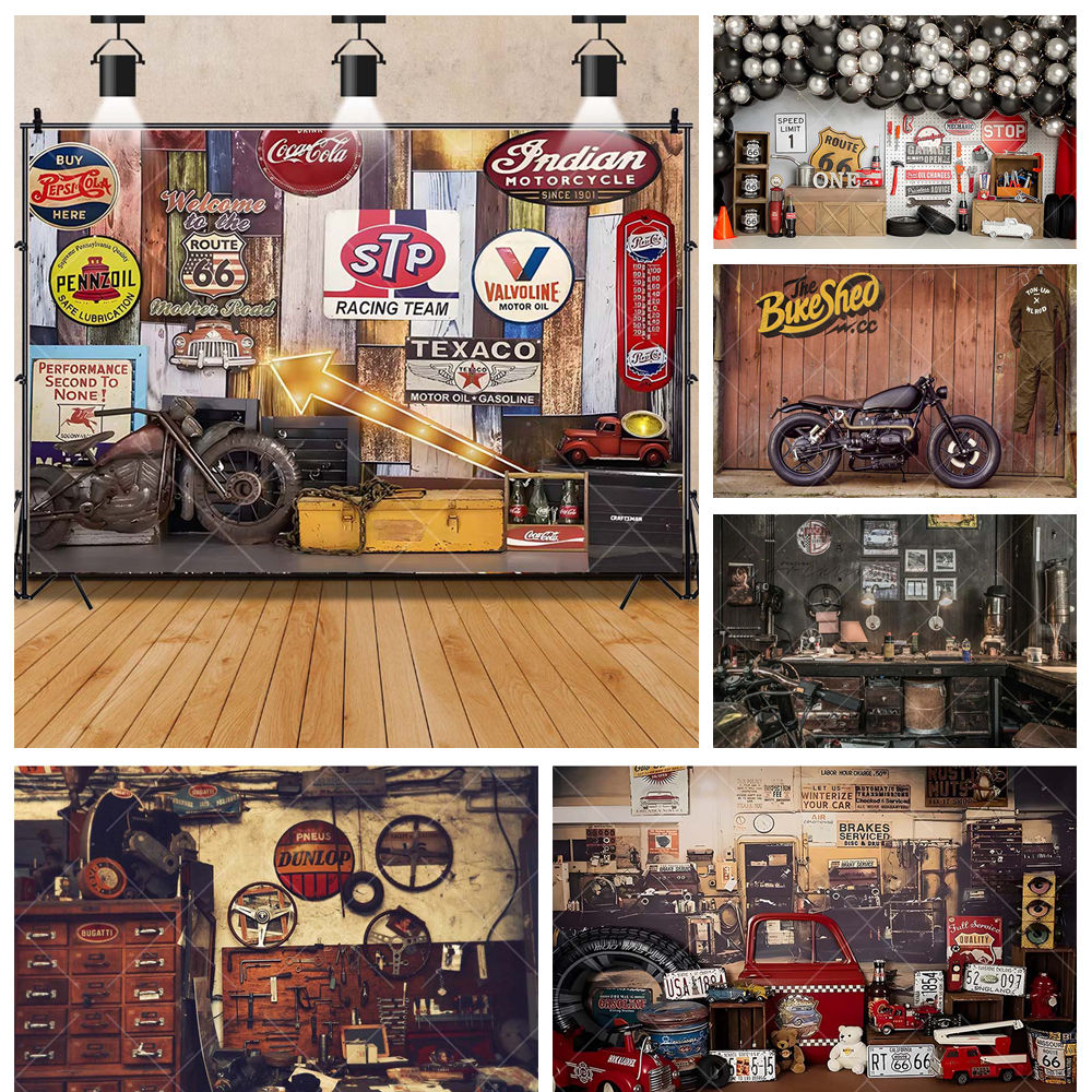 Retro Motorcycle Car Repairs G - Workshop Tools Photos 评论和价格