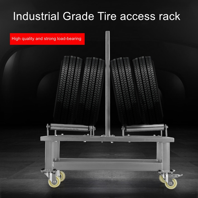 Auto workshop mobile tire rack - Workshop Tools Store 评论和价格