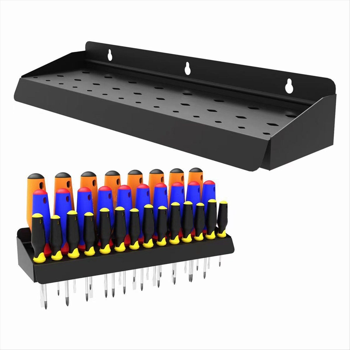 STOCK-Screwdriver Holder,Wall- - Workshop Tools Store 评论和价格