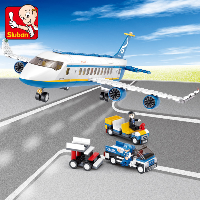 SLUBAN City Aviation Airport A - Hand Plane Block 评论和价格